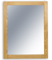 Rustikální zrcadlo POPRAD COS02:světlý vosk