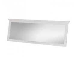 Rustikální zrcadlo POPRAD WHITE COS01:bílý vosk