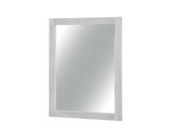 Rustikální zrcadlo POPRAD WHITE COS02:bílá patina
