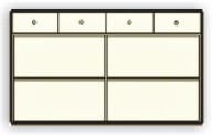 Komoda 27 - 165x91x42cm - borovice