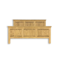 Rustikální postel POPRAD ACC02 180x200 cm:světlý vosk