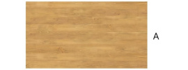 Rustikální jídelní stůl POPRAD WHITE MES13A 120x80 cm:bílý vosk-světlý vosk