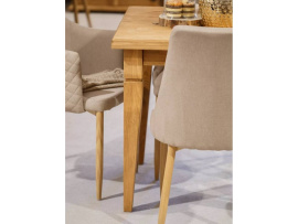 Rustikální jídelní stůl POPRAD MES03B 80x80 cm:tmavý vosk