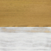 Rustikální jídelní stůl POPRAD WHITE MES13B 13 180x90 cm:antická bílá-světlý vosk
