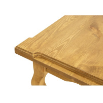 Rustikální konferenční stolek POPRAD MES06A:světlý vosk