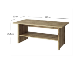 SAPORO konferenční stolek 120 cm