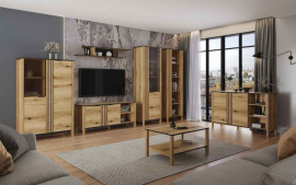 HELAX  Tv stolek 2d  dub evoke