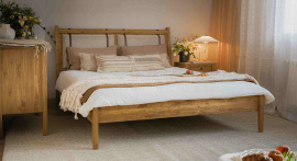 Postel HAVANA ACC09 90x200 cm: bílý vosk Postel HAVANA ACC09 90x200 cm: bílý vosk