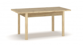 MORIS rozkládací stůl 120/160 dub artisan